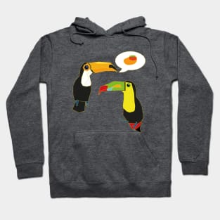 Tucans love mangoes ! Hoodie